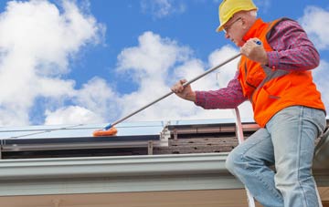 Lugsdale soft wash roof cleaning